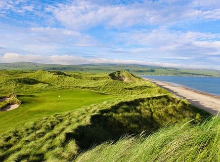 Golf breaks at Machrihanish Dunes, Scotland. GRD Rating: 8.7