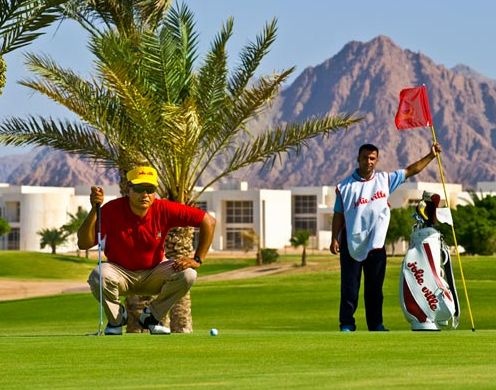 Golf breaks at Jolie Ville Golf & Resort, Egypt. GRD Rating: 8.5